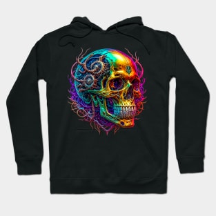 Colored Skull Hoodie